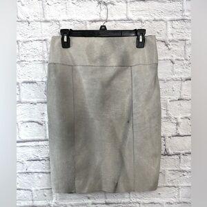 Annette Görtz 100% Calfskin Leather Skirt – Size 38 (US 6) High End Piece